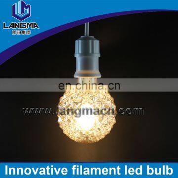 Pineapple shaped Led filament bulb ceiling lamps modern for home hotel coffee decoration,E27 pineapple