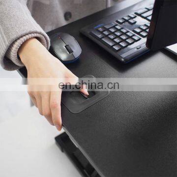 High Stability Adjustable Lifting and Lowering Stand Up Computer Table photo-4