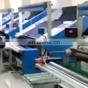 REHOW hot sale textile roll cloth measuring fabric inspection machine