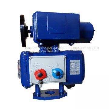 24v dc electric actuator valve straight travel zaz100f zaz100k