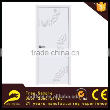 white China interior room door plain solid wood doors