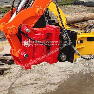 Backhoe Excavator Tilt Rotating Quick Change Hitch Coupler for Mini Excavator