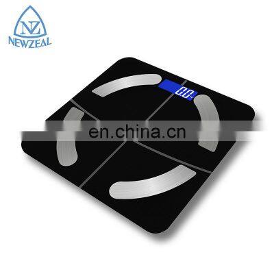 180Kg Blue Tooth Smart Innovation Electronic Digital Body Fat Weight Scale With Fitness APP