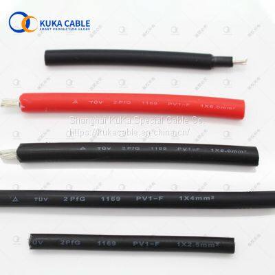 Durable Sunlight Resistant 6mm pv solar cable 6mm 10mm2