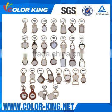 Colorking Heart Shape Sublimation Metal Key Fastener Sublimation Blanks