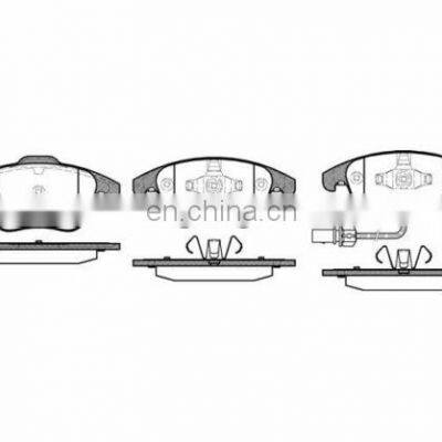 Auto Parts Brake Pads For AUDI OEM D1535-8743 D1535 GDB1814 0986AB1322 FDB4045-D 2470603 2470681