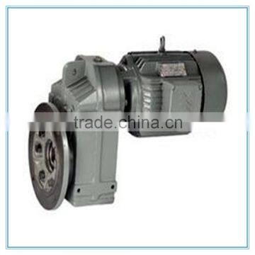 Model FF47 Parallel Shaft Helical Gearbox with engine motor