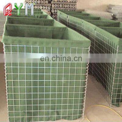 Welded Gabion Box Retaining Wall Mil 1 Hesco Barrier For Sale