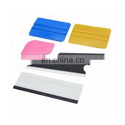 Pro Wrap Plastic Scraper Car Squeegee Felt Squeegee Magnetic Vinyl Car Wrap Tools Kit Silicone Vinyl Film