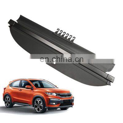 Black Beige Color Canvas Retractable Cargo Cover Tonneau Cover For Honda Vezel Xrv 2014-2018