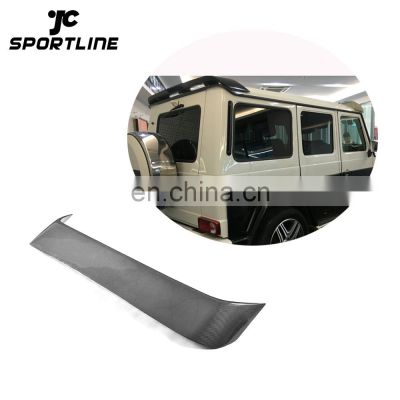 Carbon Fiber W463 Rear Roof Spoiler for Mercedes Benz G-CLASS W463 G500 G550 G55 G63 G65 AMG 04-17