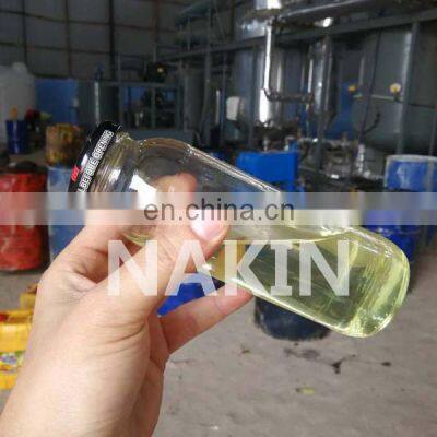 Black Engine oil recycling plant for regeneration various waste car oils