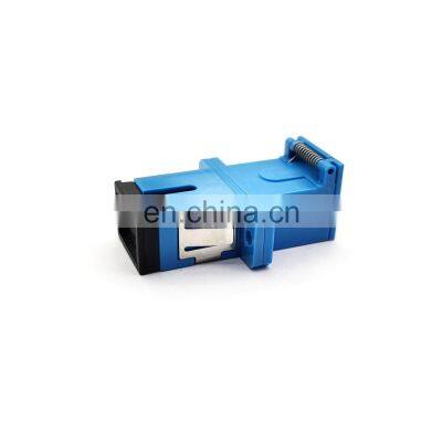 SC UPC Dust-Cap Optical Fiber Adapter Single Mode Simplex Fiber Coupler Connector SC Fiber Adapter