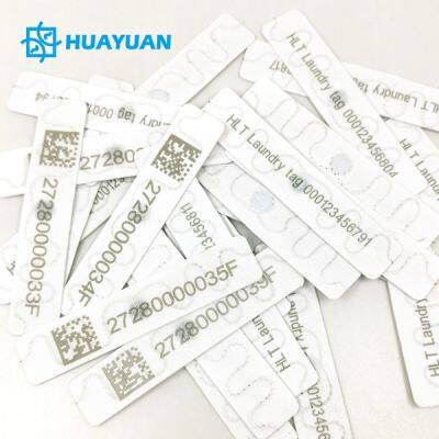 Linen Management Washable UHF UCODE 9 Fabric Textile Smart RFID Laundry Tag