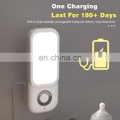 Pir Infrared Motion Sensor Bed Light With Built In Battery Under Cabinet Wardrobe Led Motion Sensor Closet Light Usb For Stairs photo-3
