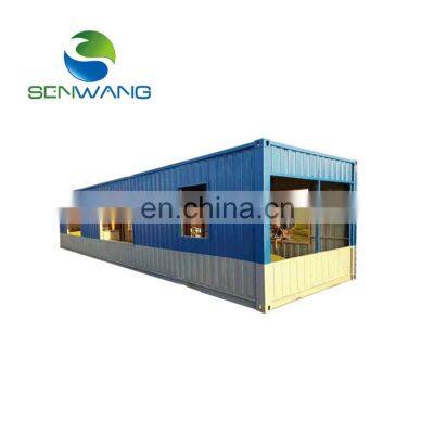 Prefab steel structure workshop portable garage shipping container house