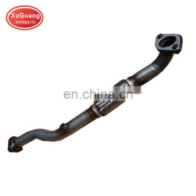 XUGUANG hot sale direct fit front exhaust muffler for hyundai elantra 80 cm length