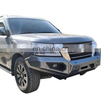 New Design Aluminum Bull Bar for Patrol Y62 Y63 2022 Accessories 4x4 Auto Front Bumper for Patrol Y62 s5 Model