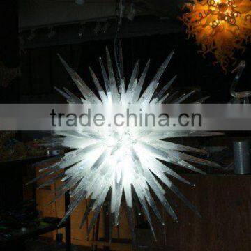 Red Glass Chandelier photo-4