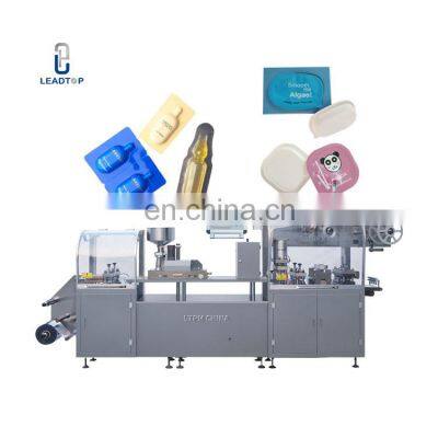 GMP Certified Stainless Steel Automatic Condom Toothbrush Blister Packaging Machine