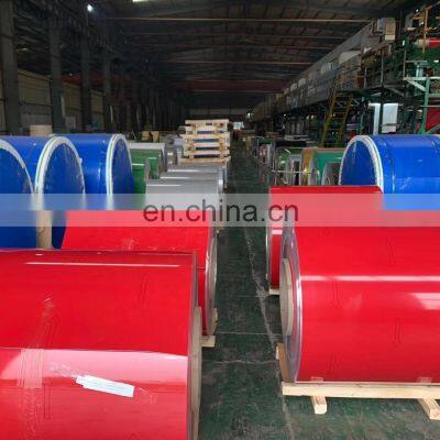 Coated Aluminum Coil 1060 3003 3004 5052 Pre Painted Color Coated Aluminum Coil Sheet Roll