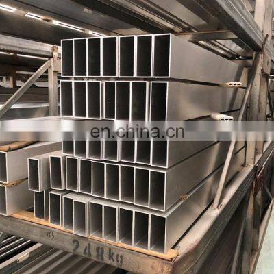 Hot Selling 6000 Series Anodizing Aluminium Tube Rectangular Tubing Square Pipes