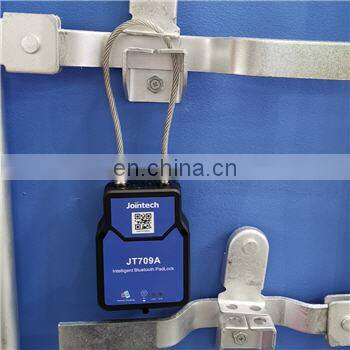Jointech 709A 4G 2G Digital Handled GPS RFID Lora Smart Container Van Iot Door Lock Remote Unlock Seal E-seal Tracking Padlock