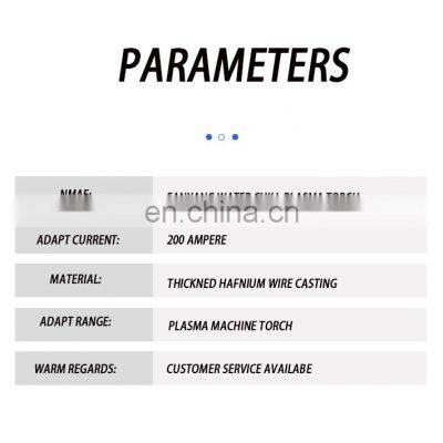 CNC Plasma Torch Water Chill Type FY200 FY402s High Definition Cutting Quality photo-5