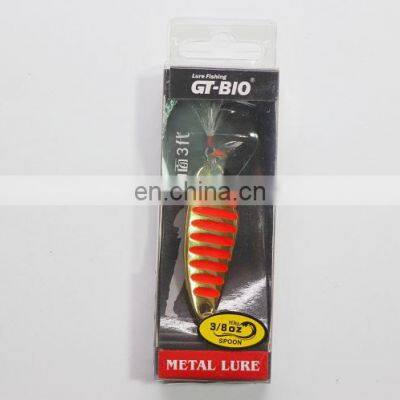 GT-BIO Metal Fishing Lures Hard Lures Horse Mouth Sequins Luya Jigging Spoons Fishing Big Lure photo-4