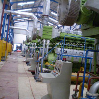20MW HFO Generator Set Power Plant 11kv,50hz