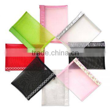 Multi Purpose 4 Pcs Nylon Mesh Bag Set Lightweight Mesh Travel Organizer Bag Set photo-5