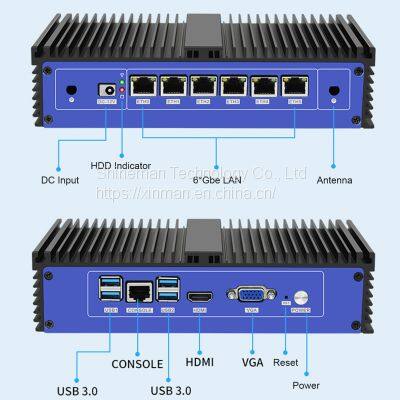Fanless Intel SkyLake/KabyLake Network/Firewall PC w/ 6 Gbe LAN Core I7-7500U photo-5