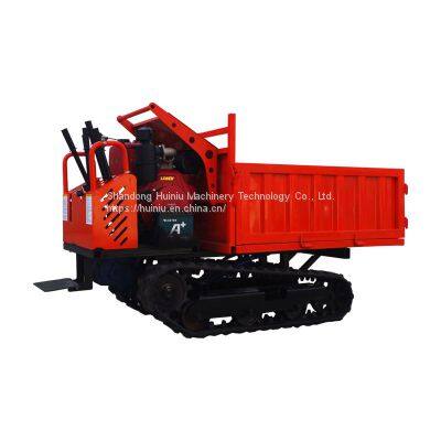 Conveyor tracked transport vehicle small mountain climbing king complex road condition transport vehicle
