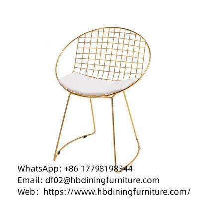 Wire dining chair