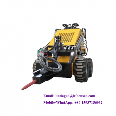 SKID STEER LOADERS ＆ COMPACT TRACK LOADERS,Mini Skid Steer Loader With Cabin Rated Load 500kg Bucket Width 1400mm