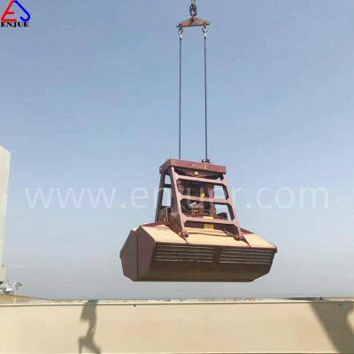 Enjue Smag Hydraulic Radio Remote Control Clamshell Marine Deck Grab for  Bulk Cargo Grab Manufacture in China