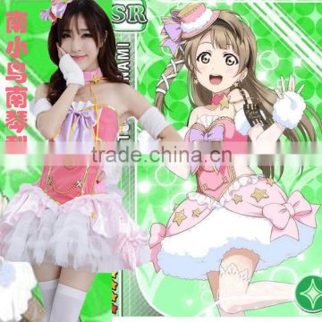 Japanese anime love live Minami Kotori girls Lolita Uniforms Dress Cosplay Costume