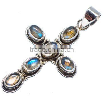 LABRADORITE PENDANT 925 Sterling Silver Pendant, SILVER JEWELRY EXPORTER,SILVER JEWELRY WHOLESALE