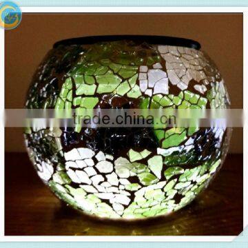 beautuful mosaic glass oil lamp