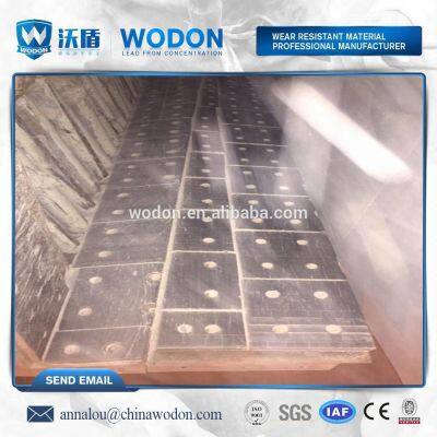 High Resistant and Impact Chromium Carbide Overlay Wear Resistant Plate Bimetal Chute Liners photo-4