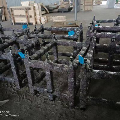 Marble Platform With Thickened Square Steel Bracket 00 Grade Adjustable Level Support Frame Adjusting Jacking Platform Base Granite Slab Bottom photo-5