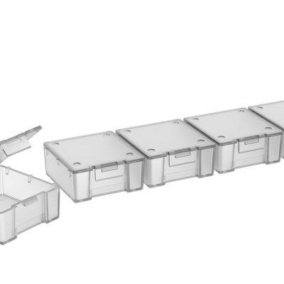Tungsten Carbide Diamond Tools Thread Milling Cutters Component Small Part Storage Snap Insert Box photo-5