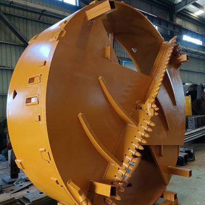 Customizable Soil Drilling Bucket with Bottom Opening Design and Replaceable Teeth