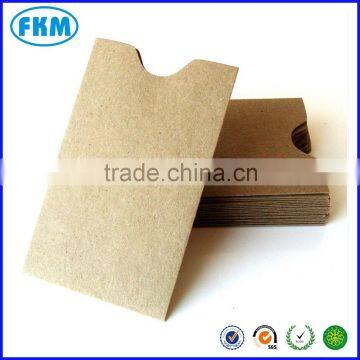 Mini Brown Bag Natural Kraft Paper Card Sleeve Envelopes photo-2