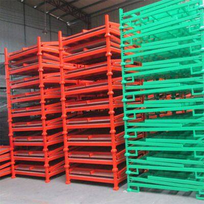 Portable Foldable Tire Stack Rack for Truck and Warehouse Storage photo-5