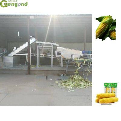 Low Price Sweet Corn Husk Removing Machine Maize Sheller Machine