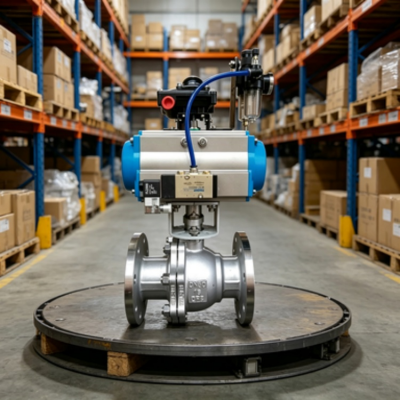 Pneumatic DIN Ball Valve 1