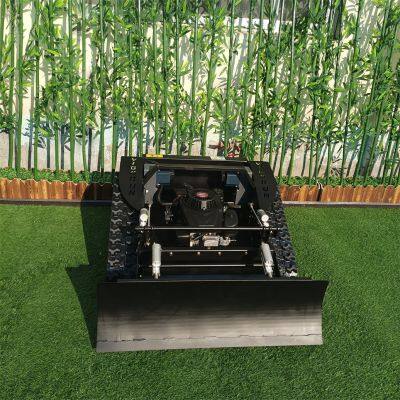 Hybrid Self-Charging Generator Brushless Dc Motor Remote Control Mower With Tracks