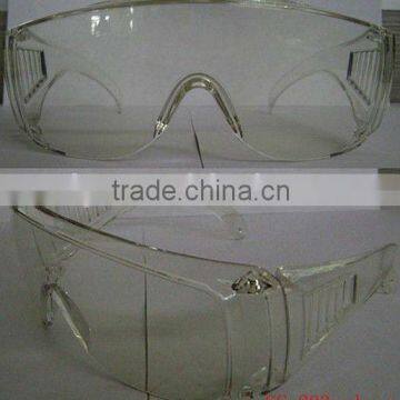 Clear UV400 polycarbonate safety glasses