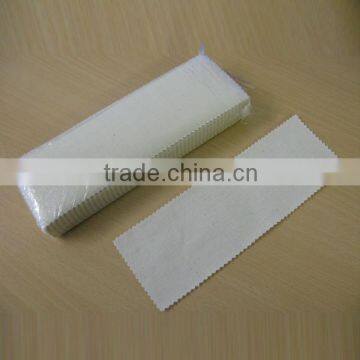 bleached muslin waxing strips for depilatory